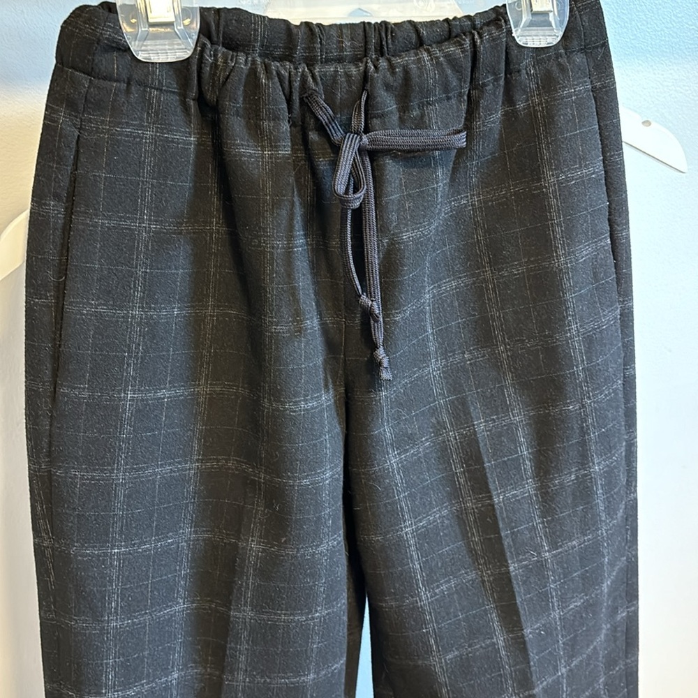The Group Babaton Jimmy Plaid Drawstring pants. - Picture 2 of 8